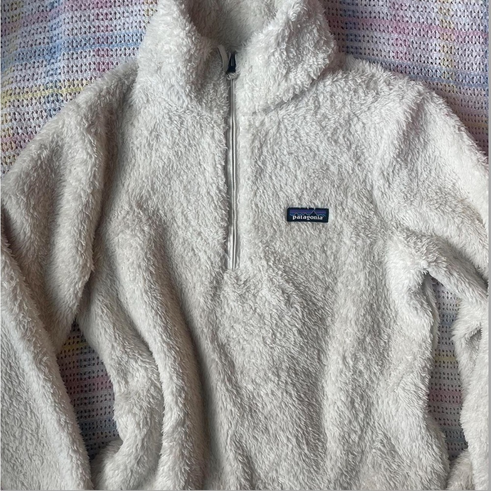 patagonia 1/4 zip fleece sweater